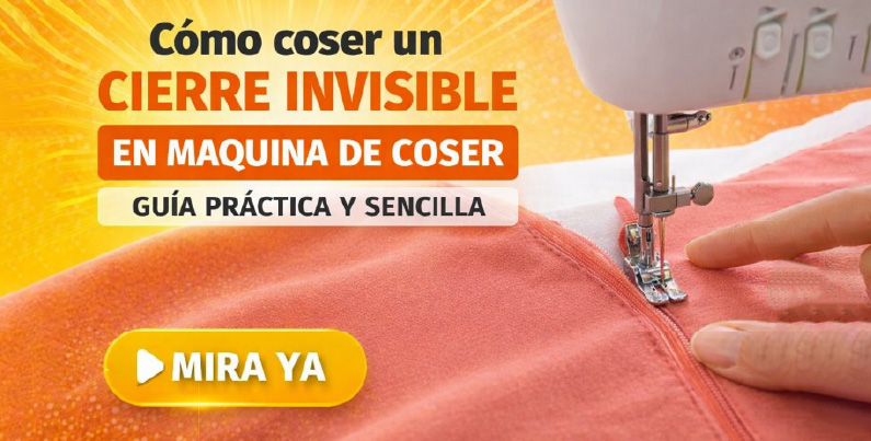 Cómo coser un cierre invisible + tipos prensatelas y cierres ...
